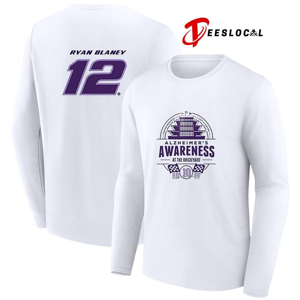 Ryan Blaney Alzheimer’s awareness at the Brickyard graphic shirt Unisex