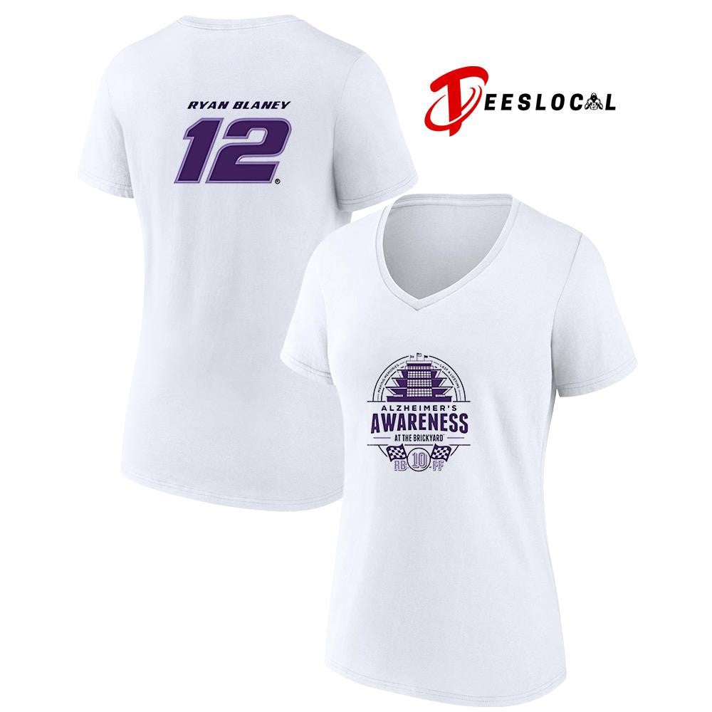Ryan Blaney Alzheimer’s awareness at the Brickyard graphic shirt Unisex