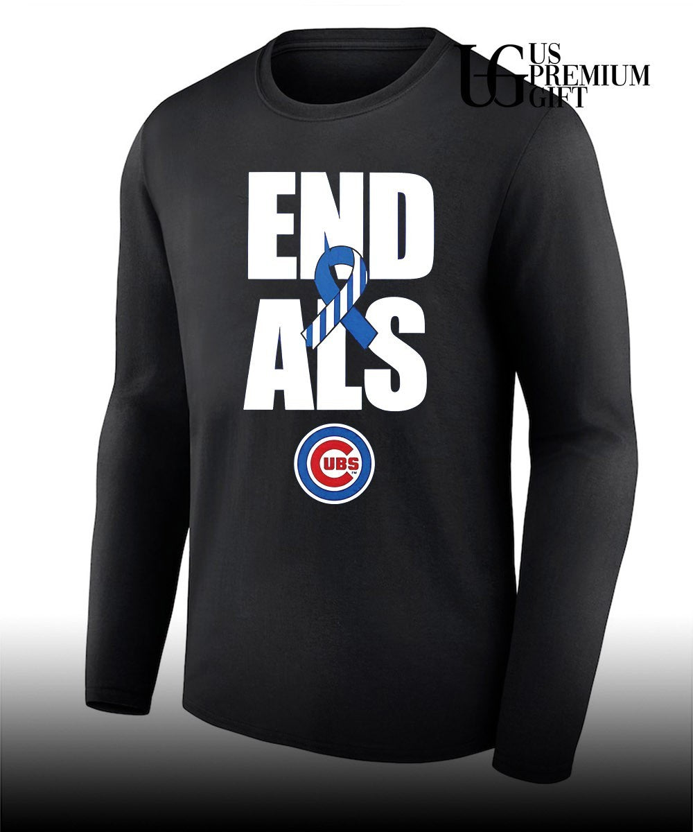 Chicago Cubs Nico Hoerner End ALS Awareness shirt Unisex