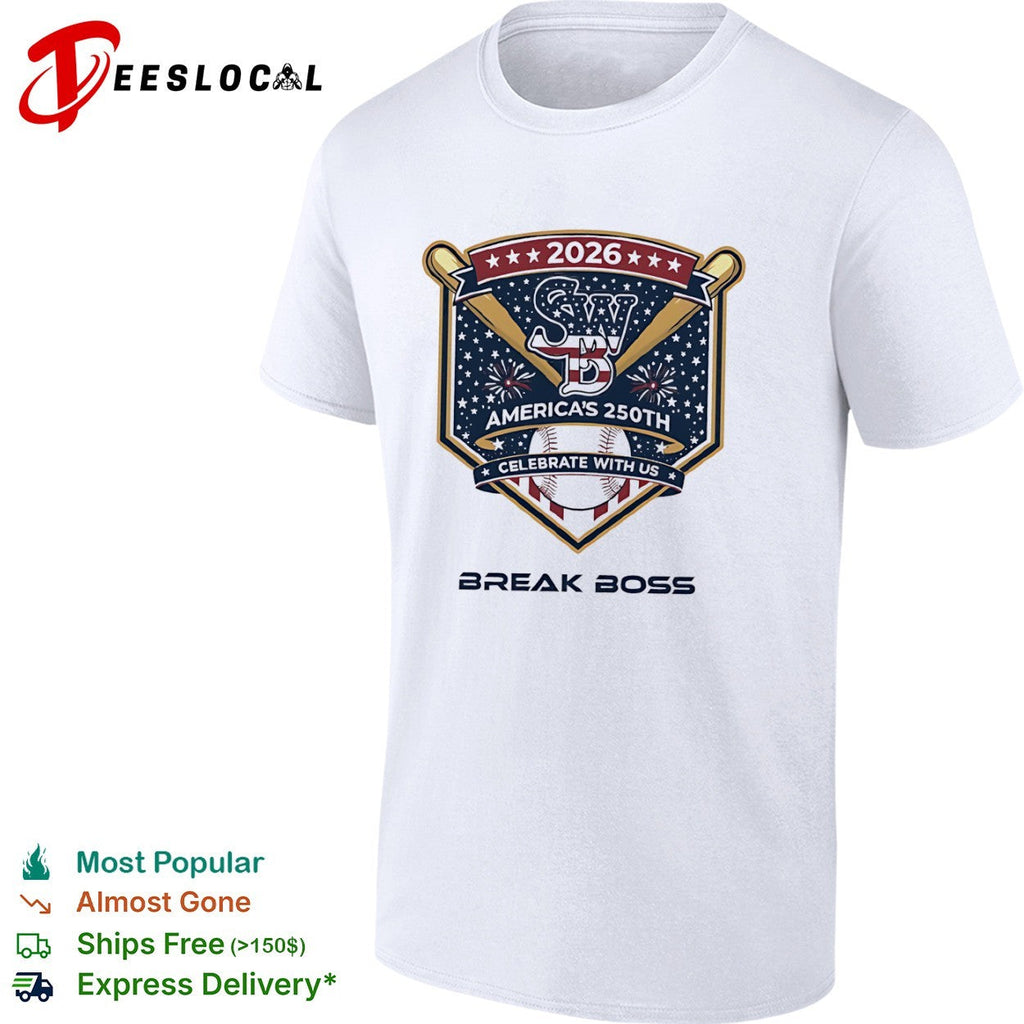 SWB America’s 250th 2026 Celebrate With Us Break Boss Shirt Unisex
