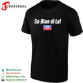 Sa Blan Di La Haitian Creole funny shirt Unisex