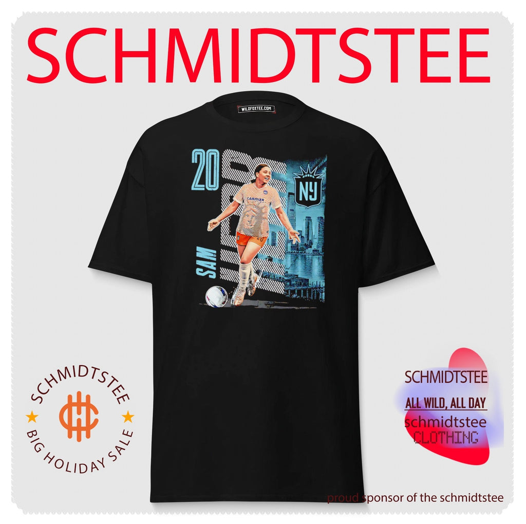 Sam Kerr Gotham FC Skyline NWSL Soccer graphic shirt Unisex