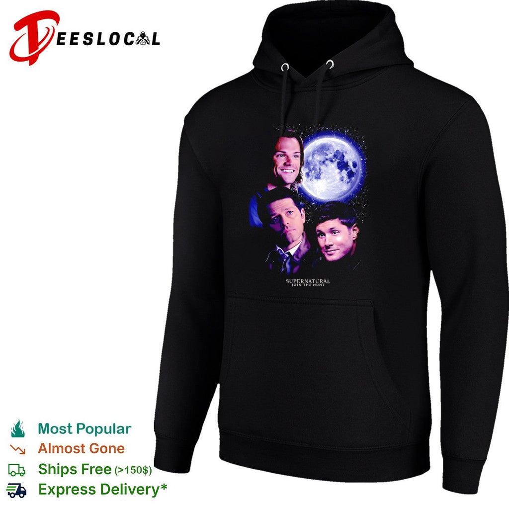 Sam Winchester Castiel and Dean Winchester Supernatural Join the Hunt shirt Unisex