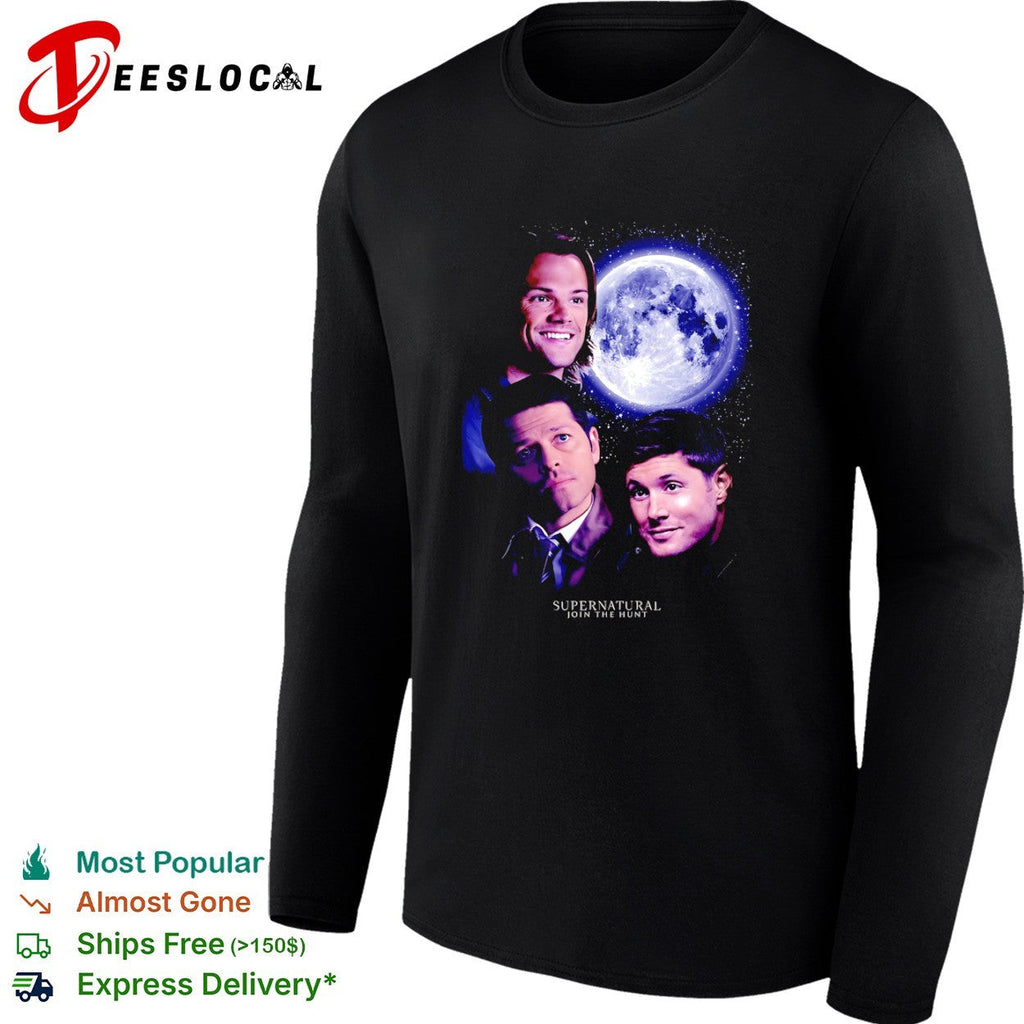 Sam Winchester Castiel and Dean Winchester Supernatural Join the Hunt shirt Unisex