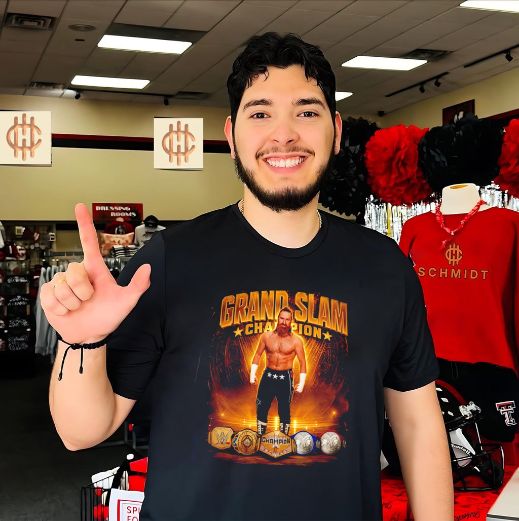 Sami Zayn Grand Slam Champion Shirt Unisex