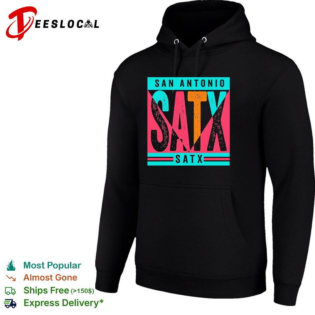 San Antonio SATX 90s retro San Antonio Spurs shirt Unisex