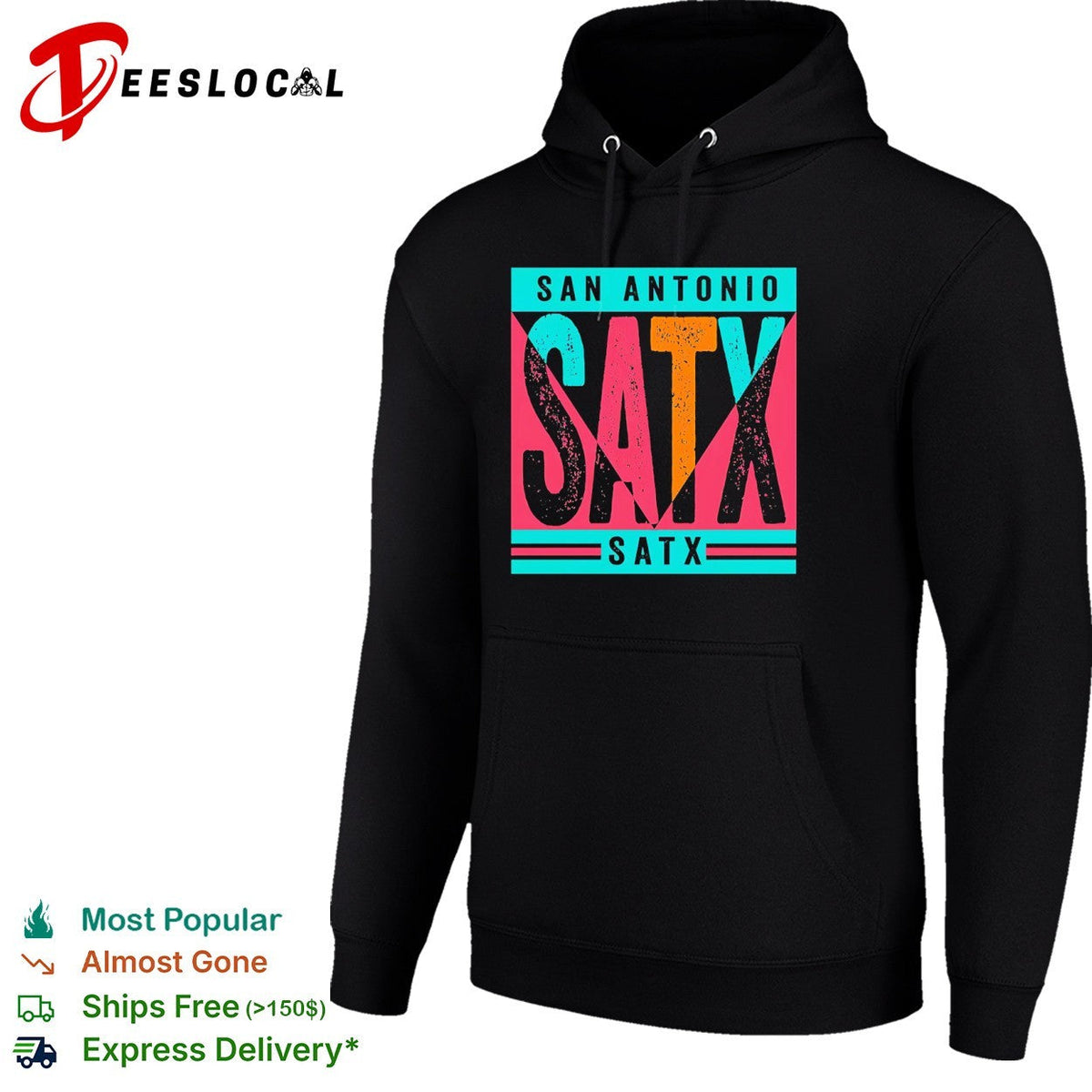 San Antonio SATX 90s retro San Antonio Spurs shirt Unisex