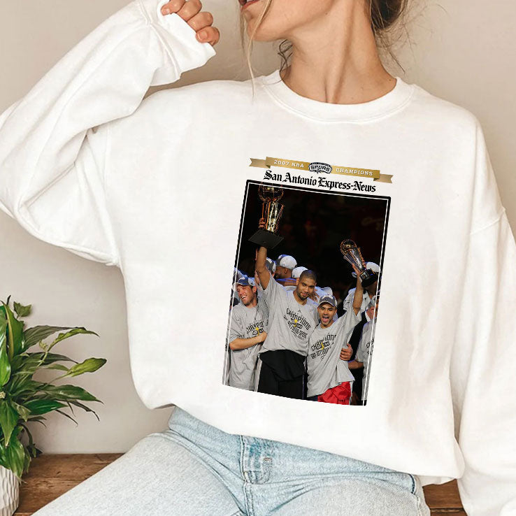 San Antonio Spurs 2007 NBA Finals Dynasty T Shirt Unisex