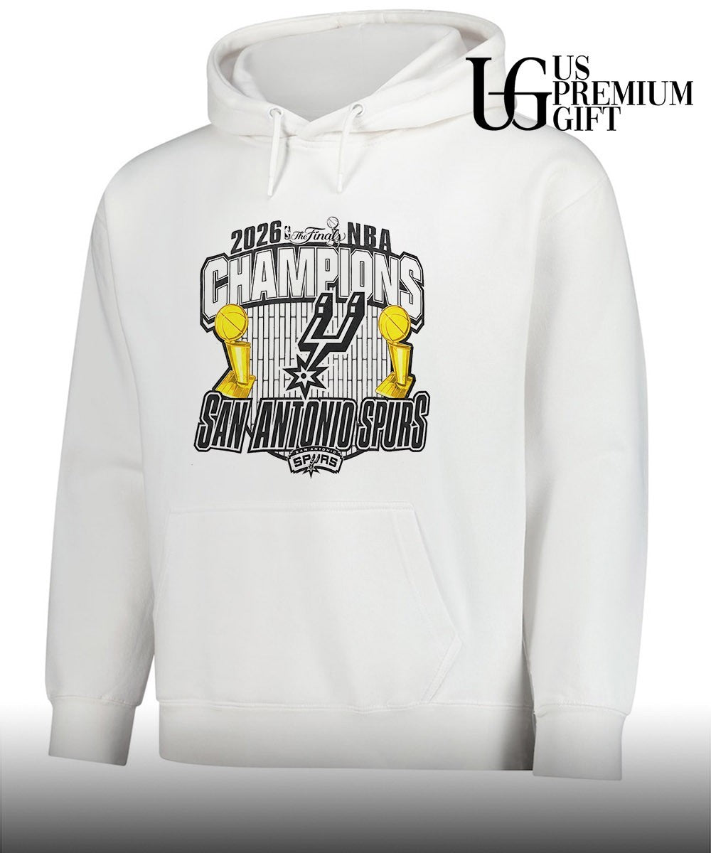San Antonio Spurs 2026 NBA Finals Champions trophy graphic Unisex