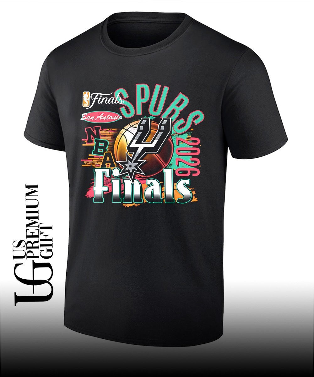 San Antonio Spurs 2026 NBA Finals Courtside Reed shirt Unisex
