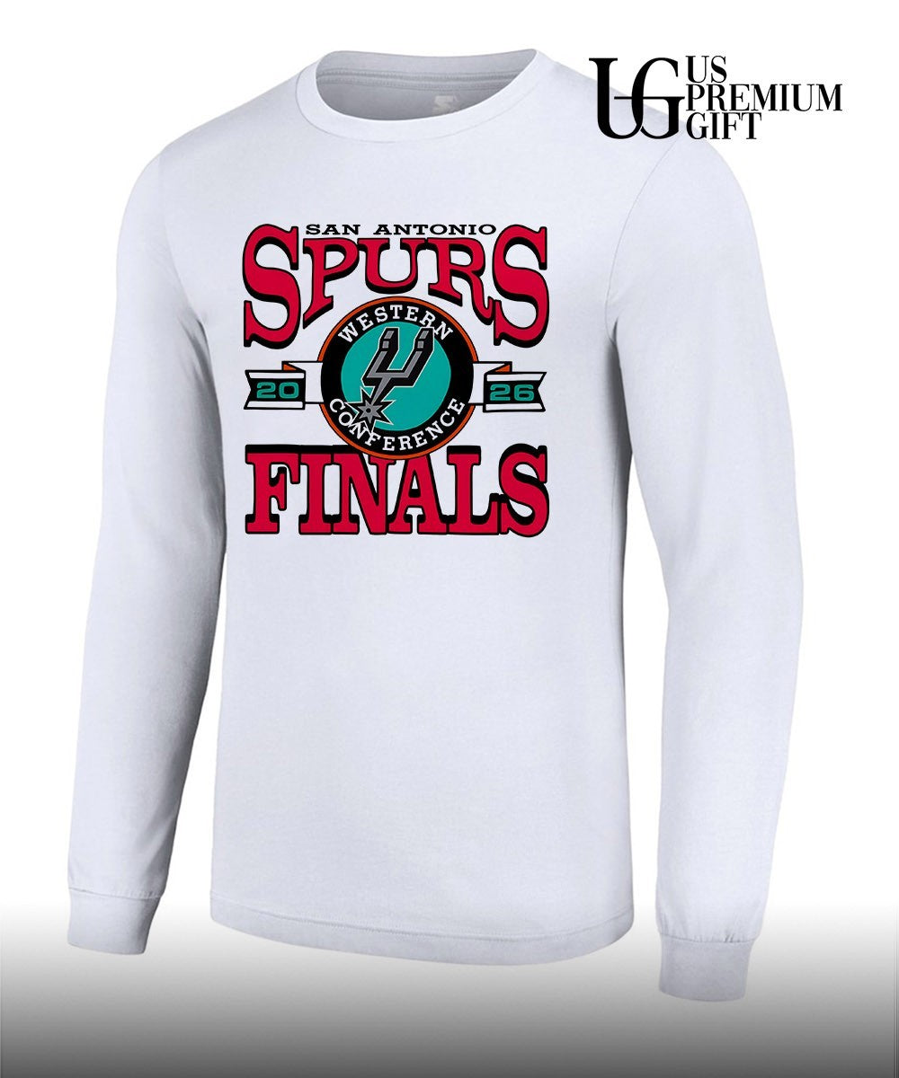 San Antonio Spurs 2026 NBA Finals Western Conference Champions shirt Unisex