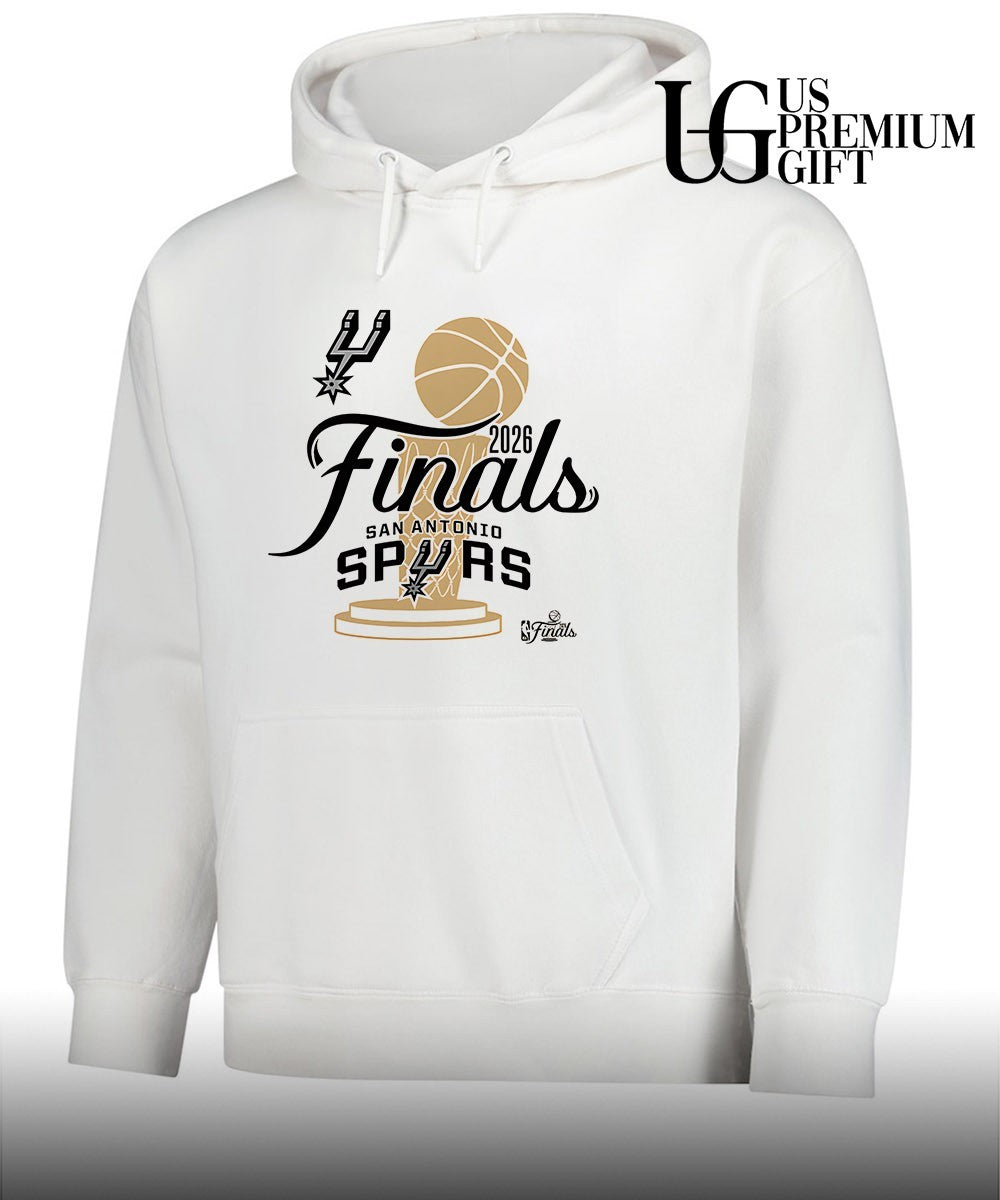 San Antonio Spurs 2026 NBA Finals trophy script Unisex