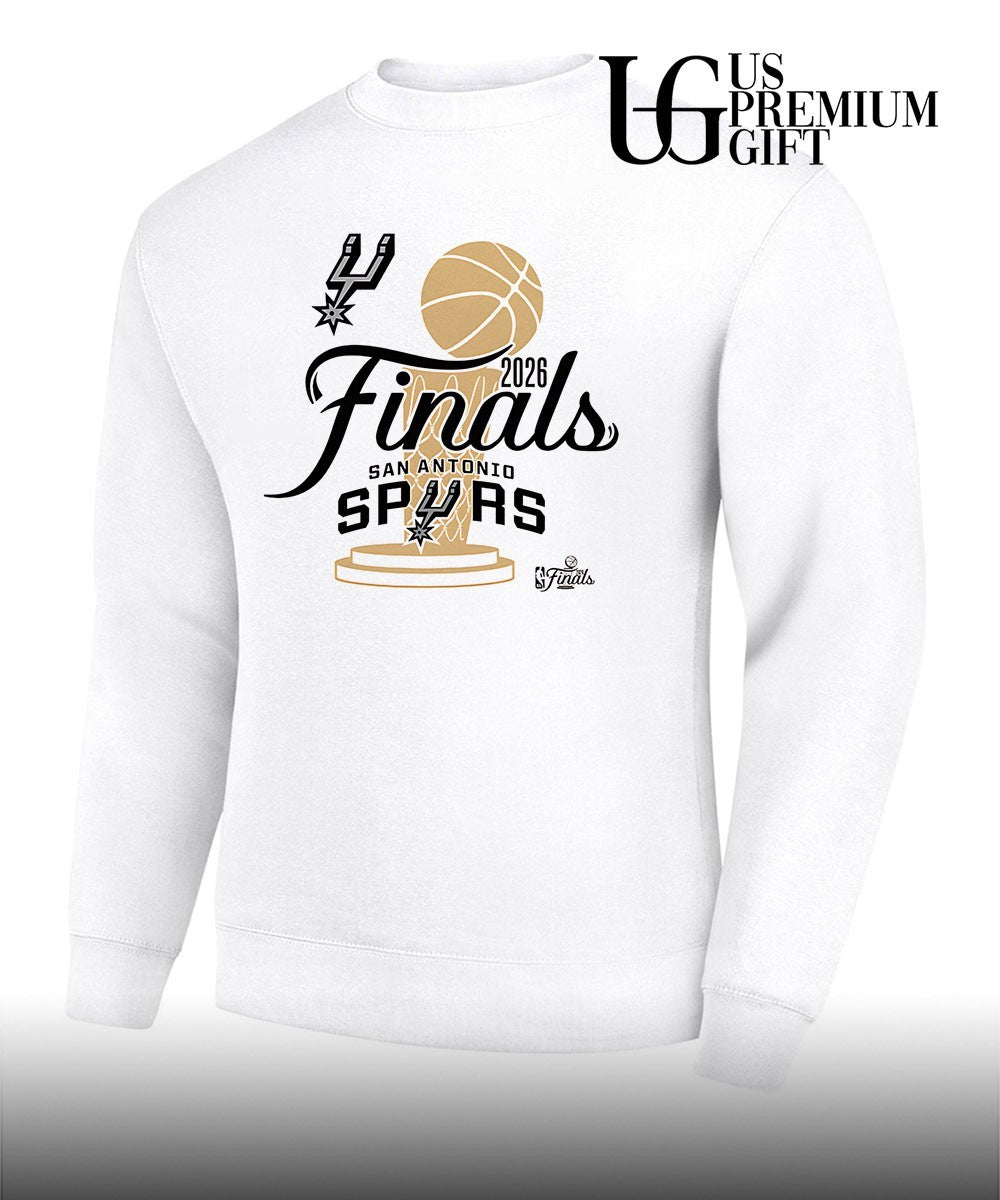 San Antonio Spurs 2026 NBA Finals trophy script Unisex