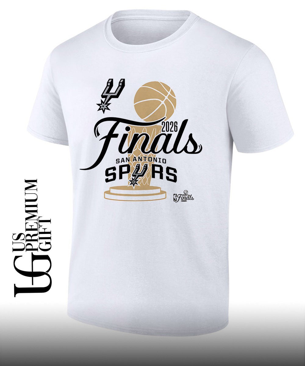 San Antonio Spurs 2026 NBA Finals trophy script Unisex