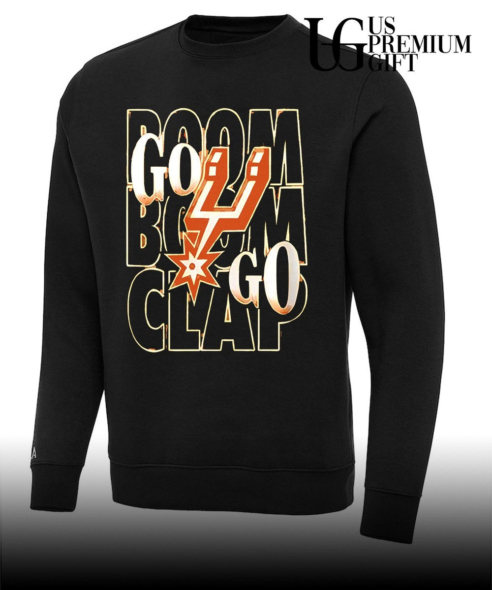 San Antonio Spurs 2026 NBA Game 1 Boom Boom Clap Go Spurs Go shirt Unisex