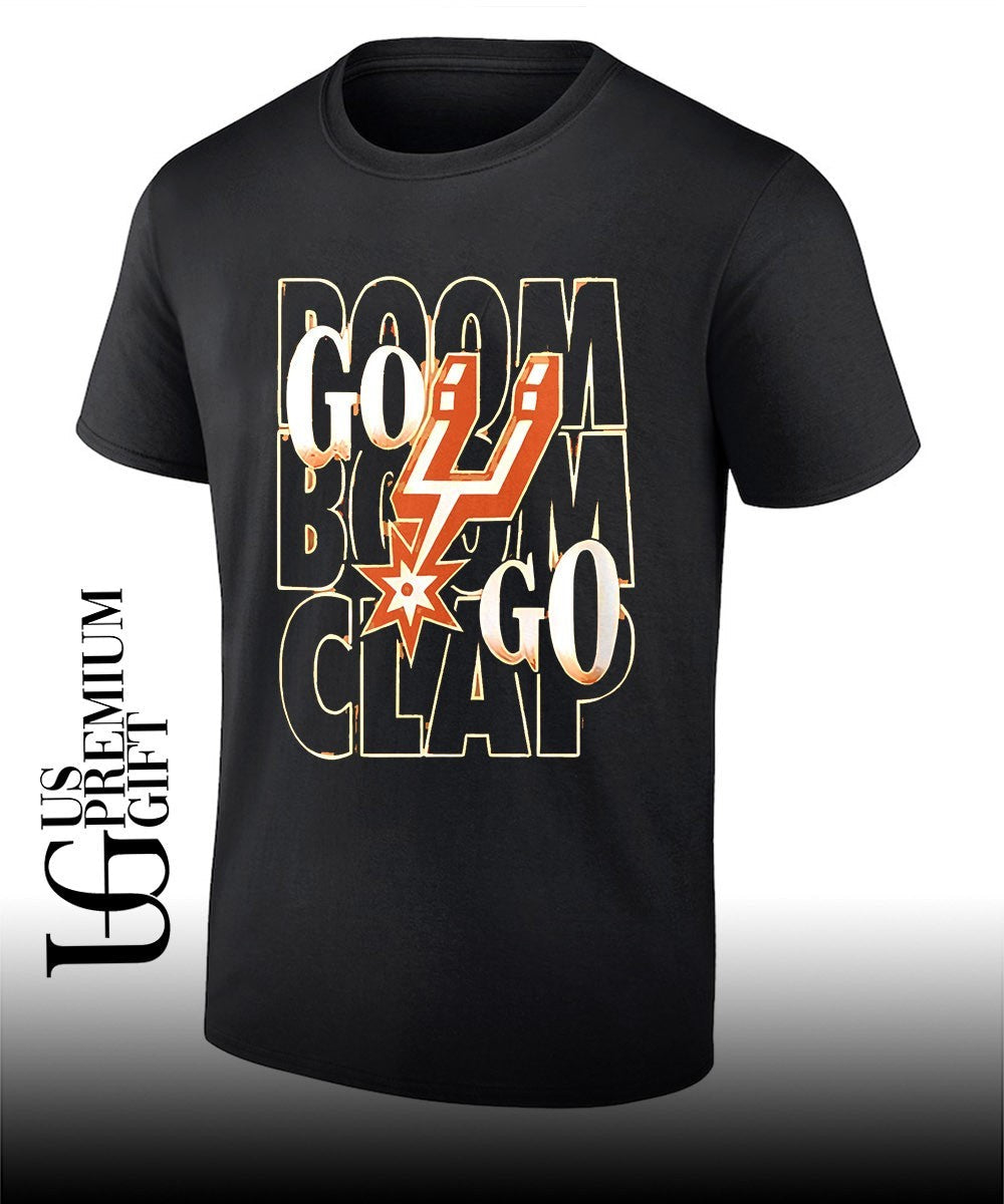 San Antonio Spurs 2026 NBA Game 1 Boom Boom Clap Go Spurs Go shirt Unisex