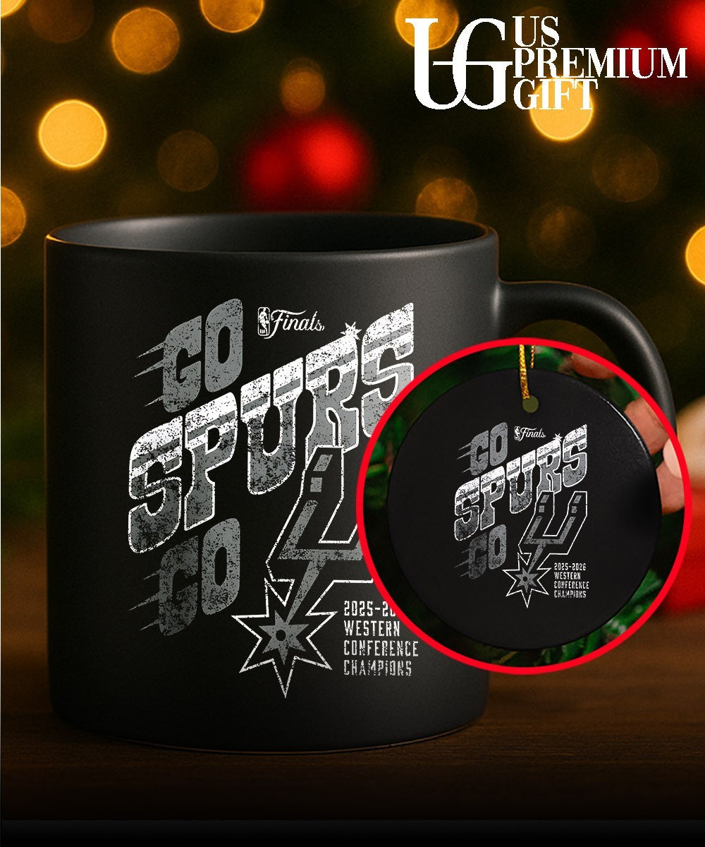 San Antonio Spurs 2026 NBA Western Conference Champions go spurs go Unisex