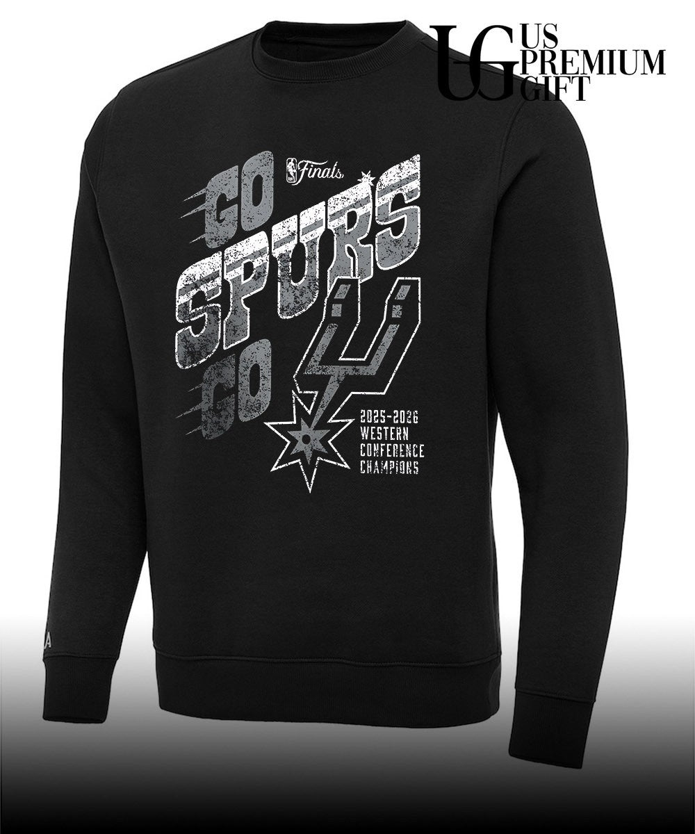 San Antonio Spurs 2026 NBA Western Conference Champions go spurs go Unisex