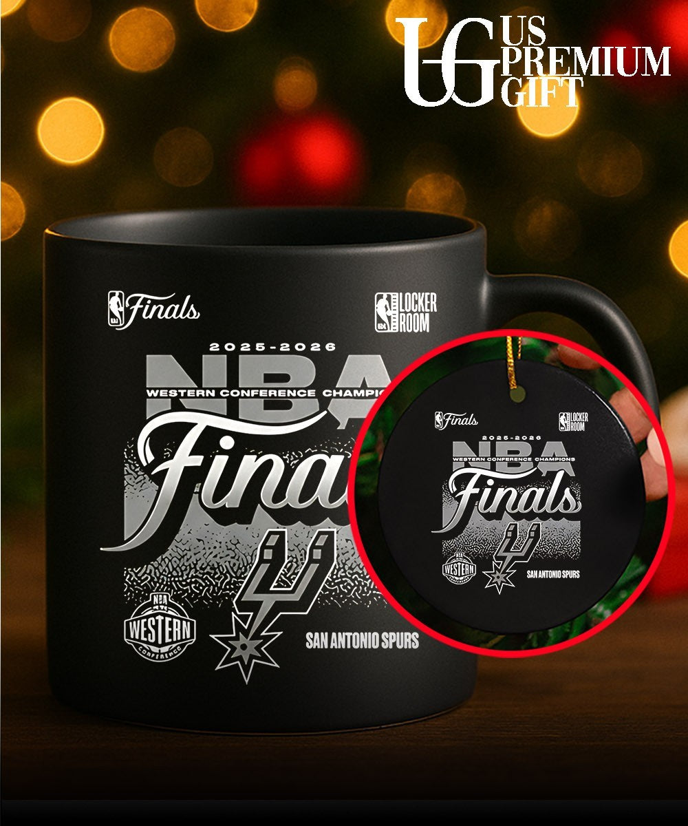 San Antonio Spurs 2026 NBA Western Conference Champions locker room Unisex