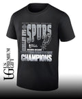 San Antonio Spurs 2026 NBA Western Conference Champions stacked block Unisex
