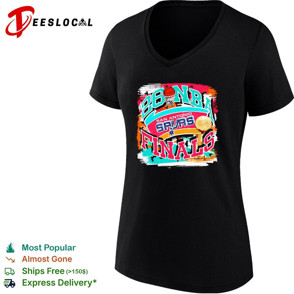 San Antonio Spurs 96 NBA Finals vintage graphic shirt Unisex