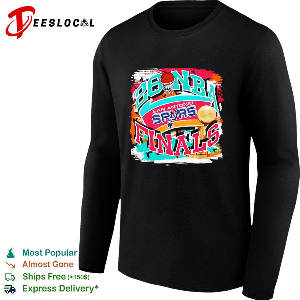 San Antonio Spurs 96 NBA Finals vintage graphic shirt Unisex