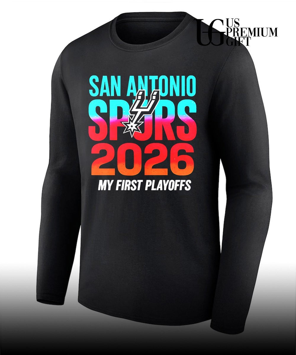 San Antonio Spurs Infant Item Of The Game 2026 Playoffs My First Playoffs shirt Unisex