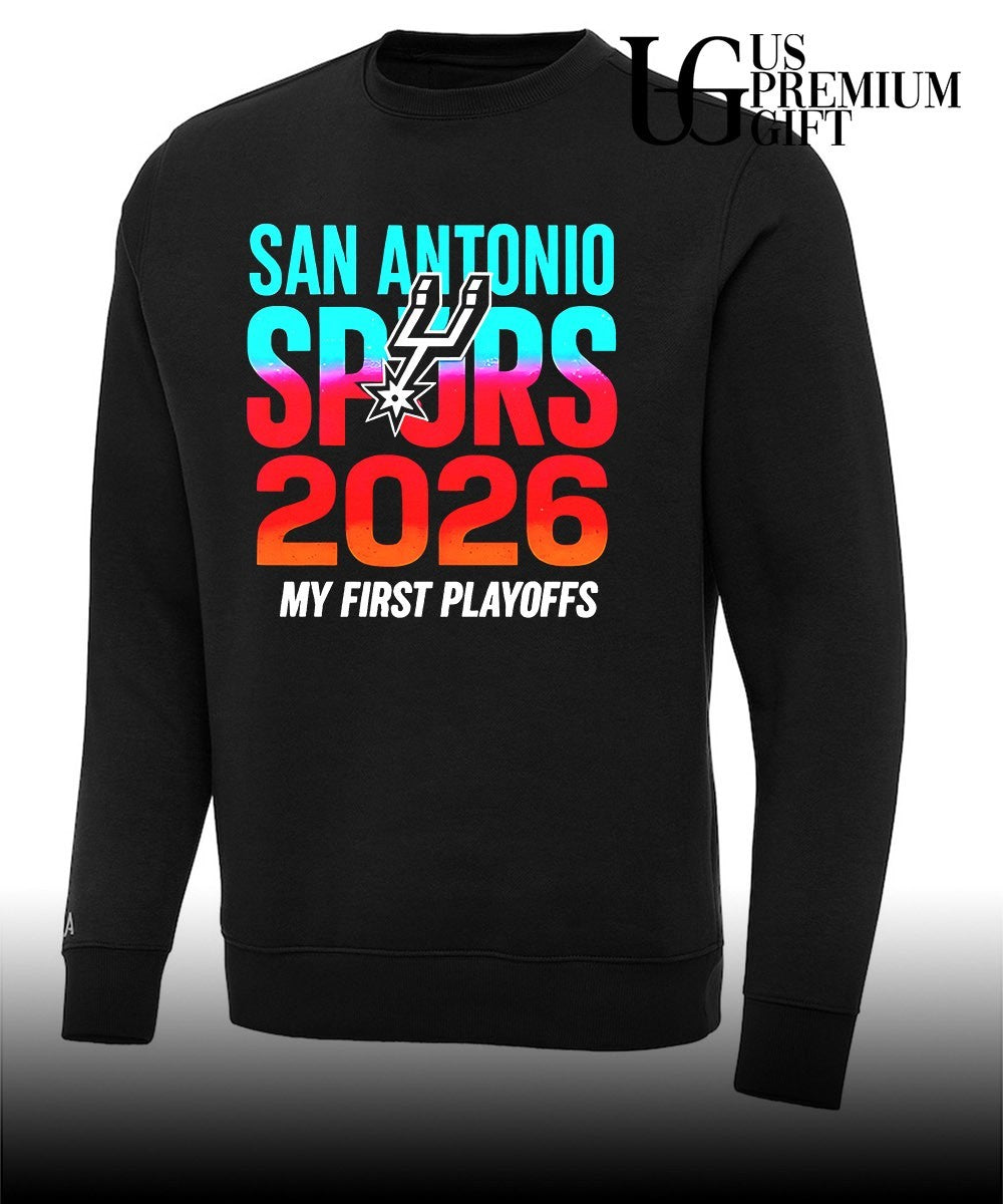 San Antonio Spurs Infant Item Of The Game 2026 Playoffs My First Playoffs shirt Unisex