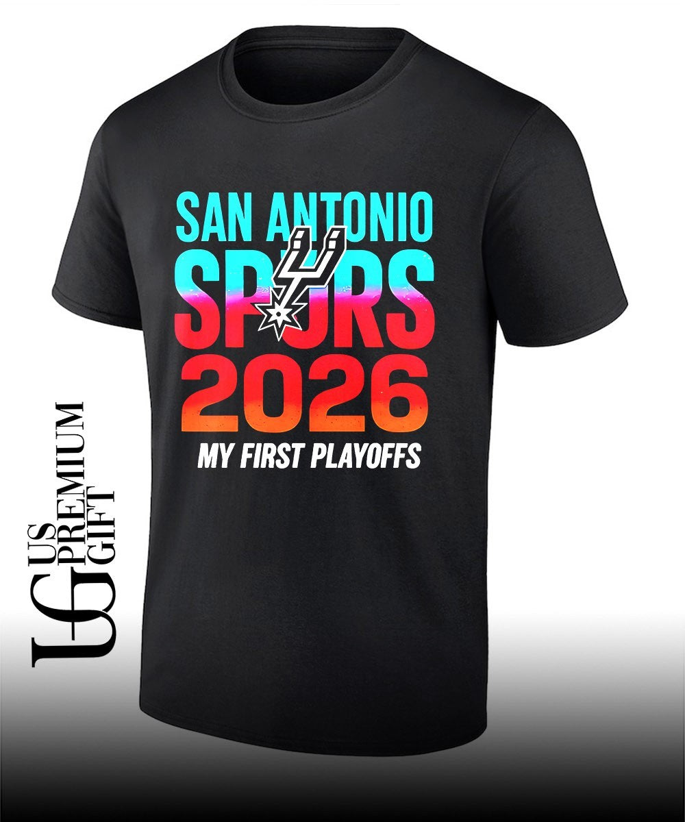 San Antonio Spurs Infant Item Of The Game 2026 Playoffs My First Playoffs shirt Unisex