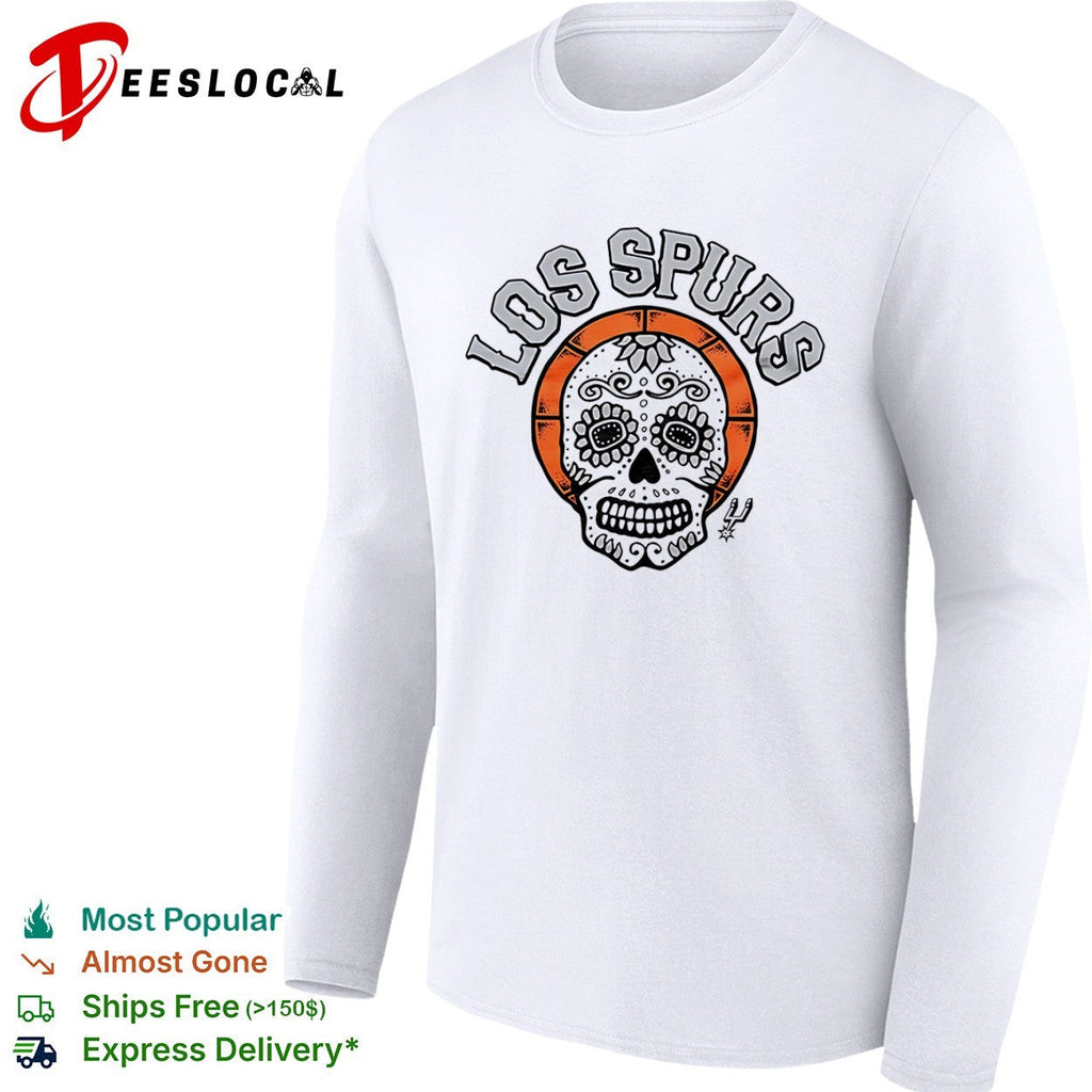 San Antonio Spurs Los sugar skull shirt Unisex