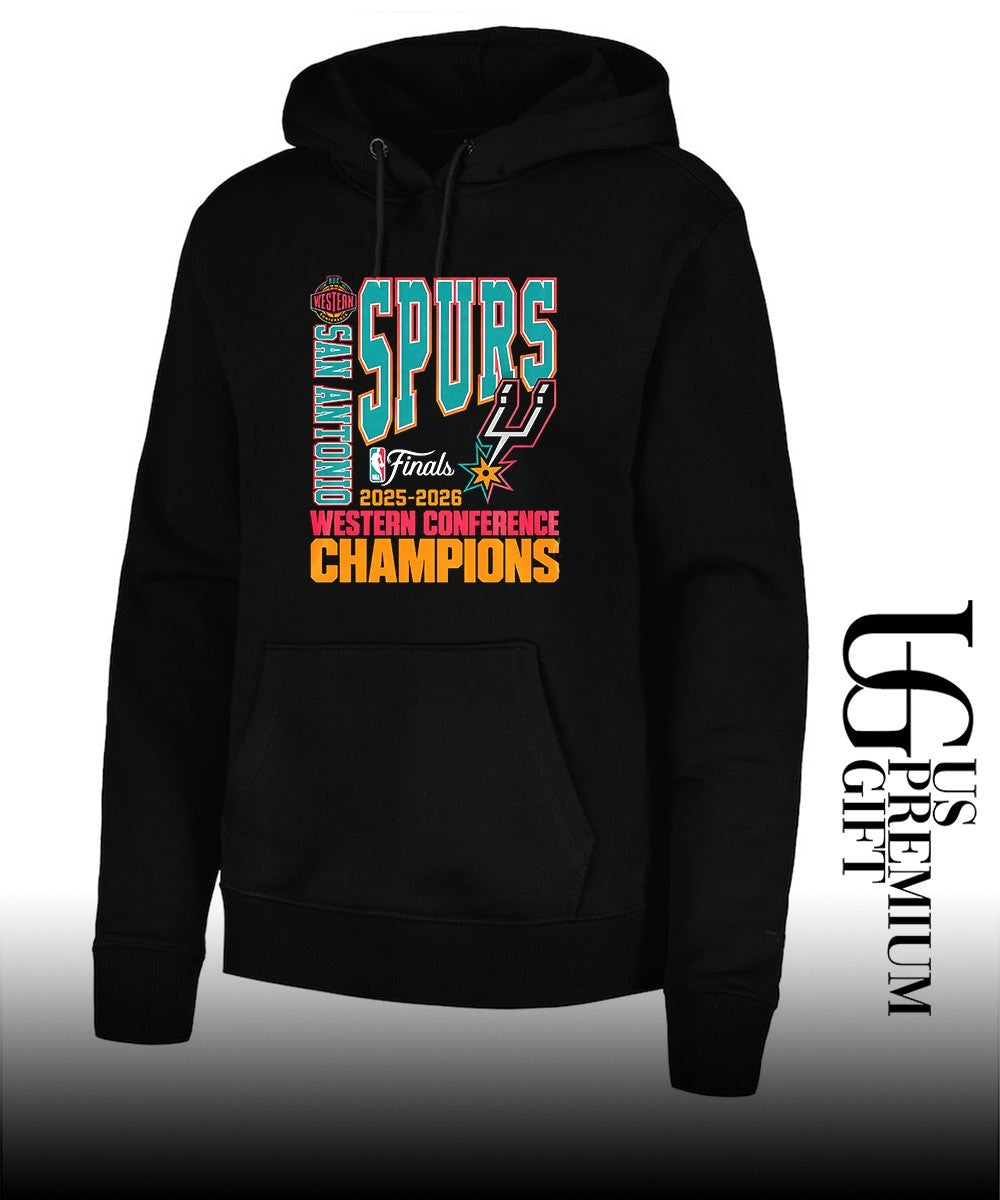 San Antonio Spurs NBA 2025-2026 Western Conference Finals Champions shirt Unisex