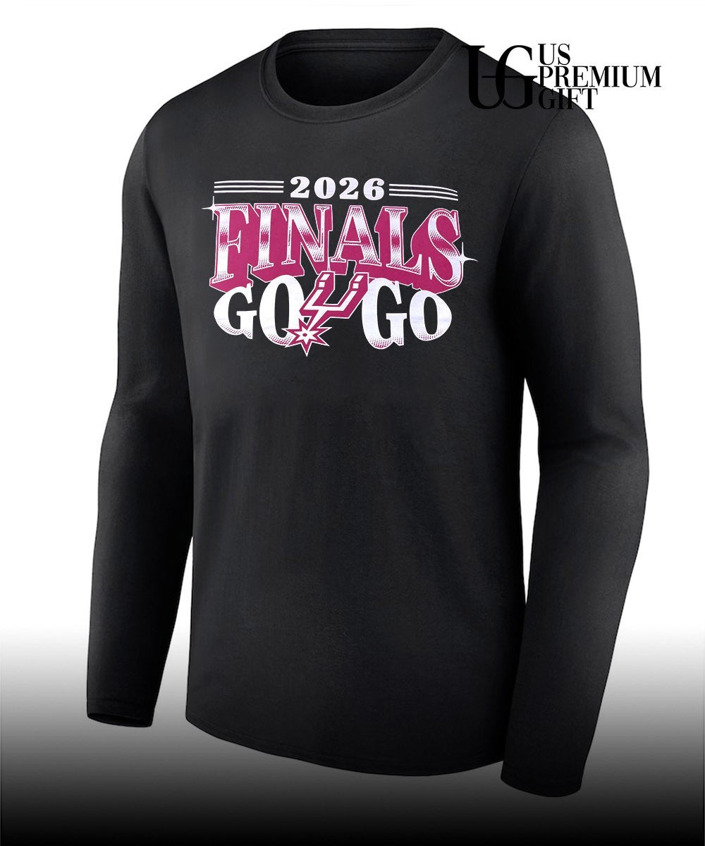 San Antonio Spurs NBA 2026 Finals Go Go shirt Unisex