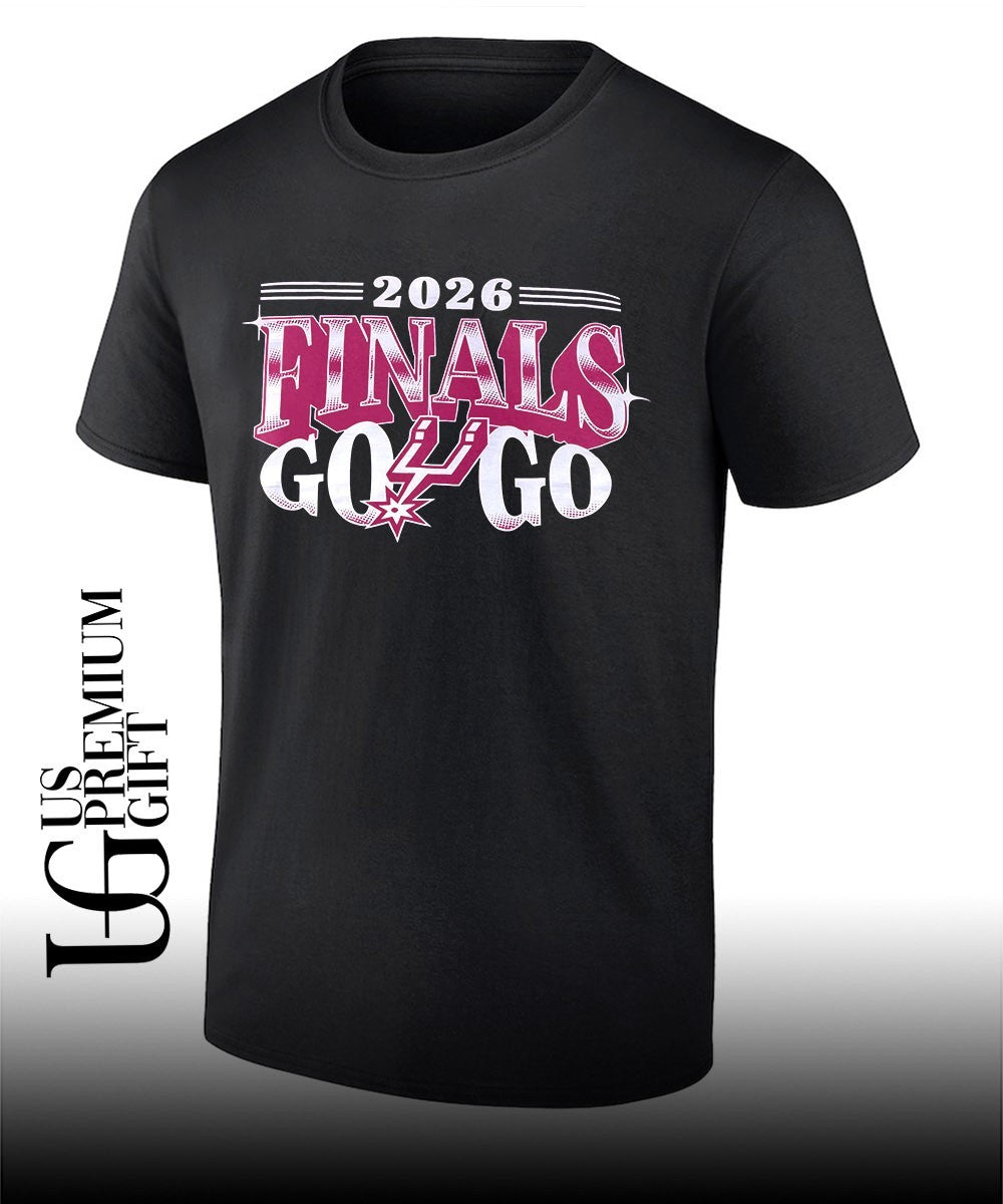 San Antonio Spurs NBA 2026 Finals Go Go shirt Unisex