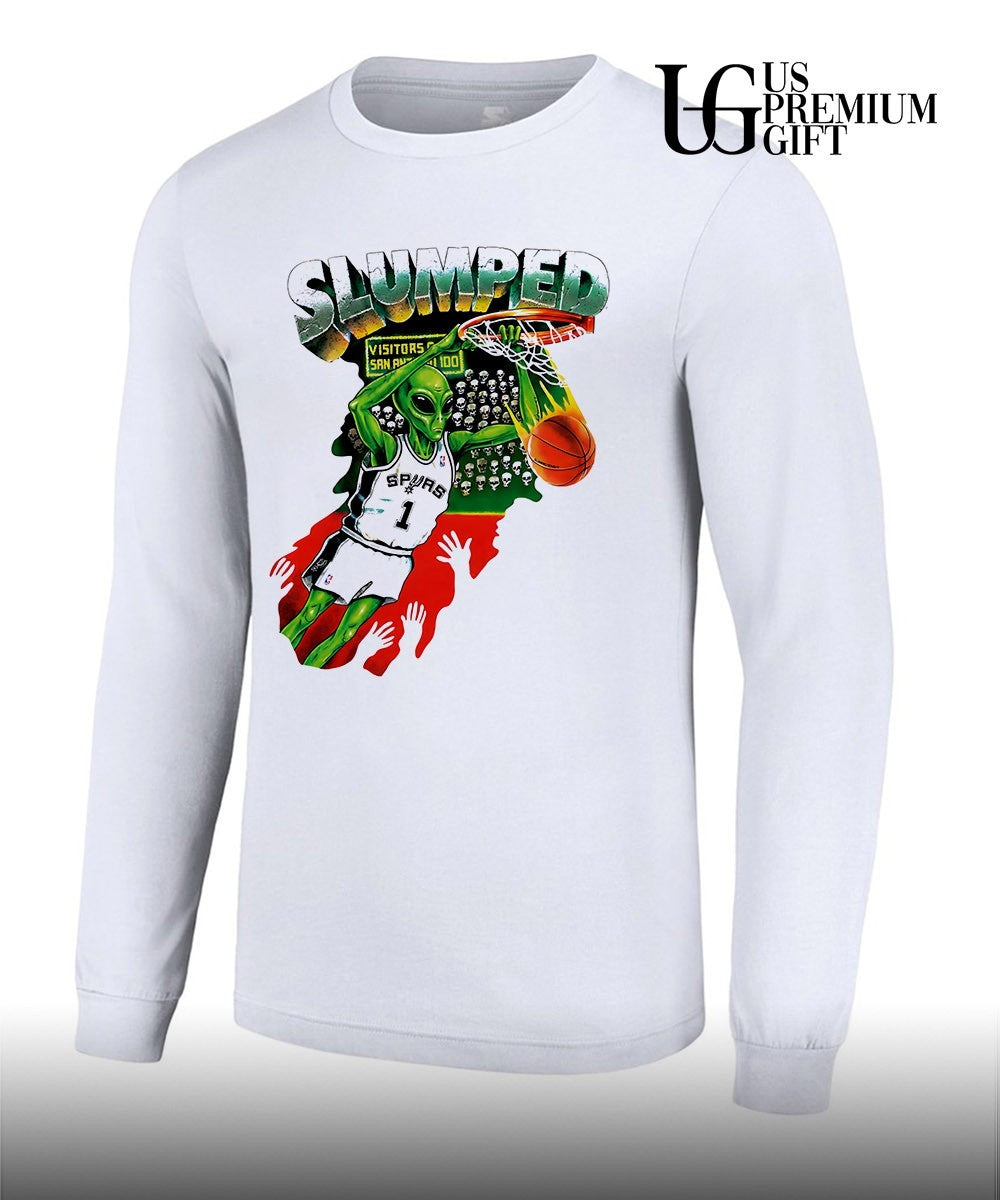 San Antonio Spurs NBA Alien Victor Wembanyama Slumped shirt Unisex