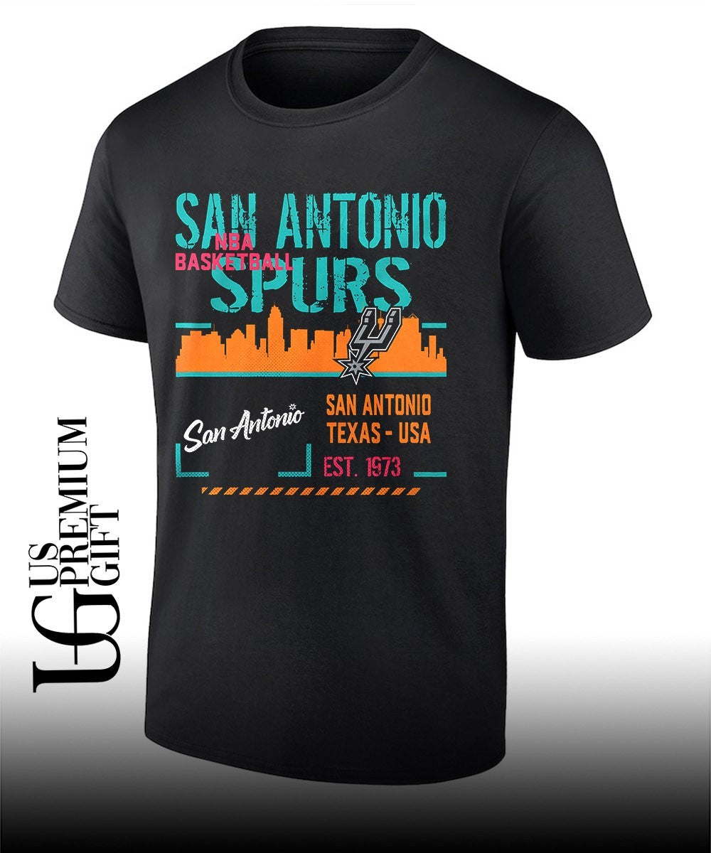 San Antonio Spurs NBA Basketball San Antonio Texas USA Est 1973 shirt Unisex
