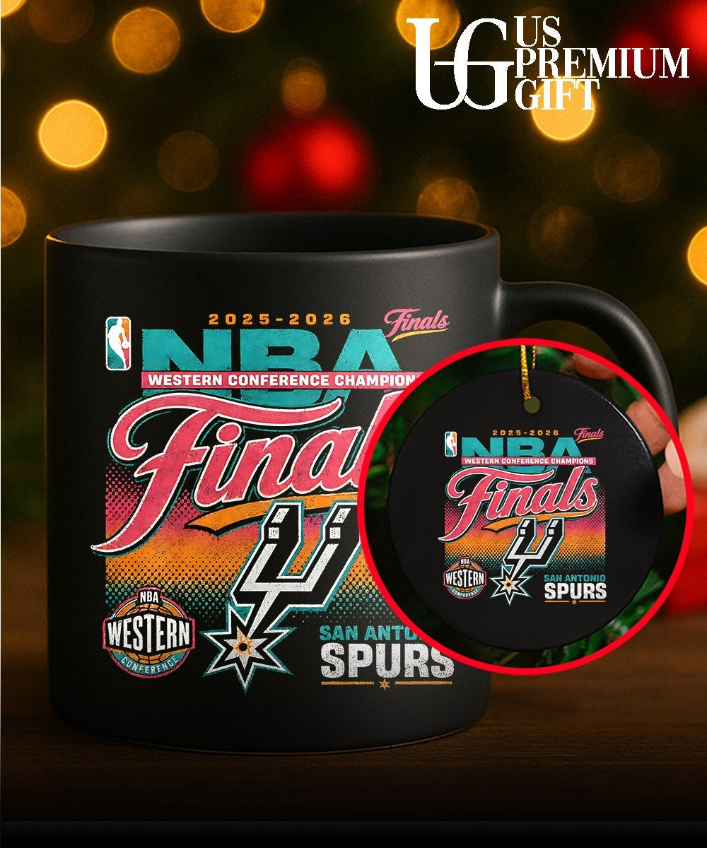 San Antonio Spurs NBA Western Conference Champions 2025-2026 Finals shirt Unisex