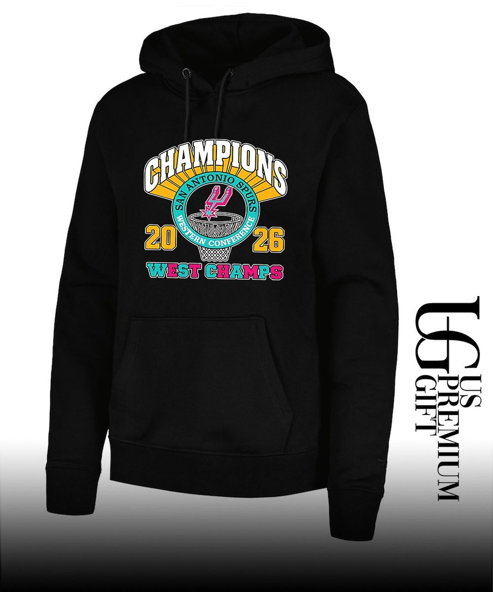 San Antonio Spurs NBA Western Conference Champions 2026 West Champs shirt Unisex