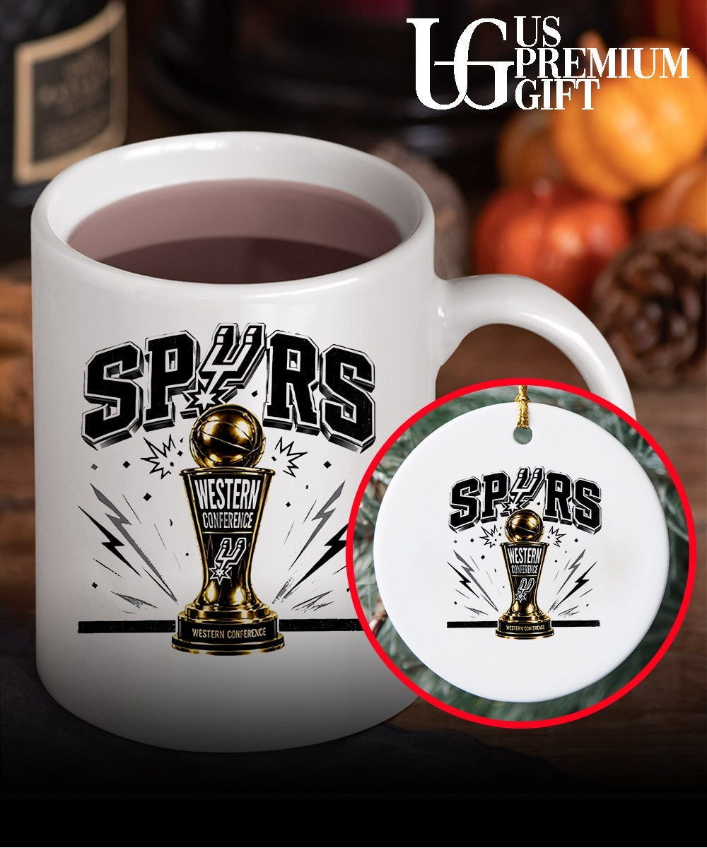 San Antonio Spurs NBA Western Conference Championship 2026 trophy shirt Unisex