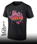 San Antonio Spurs NBA she’s from Texas I can tell State Map shirt Unisex