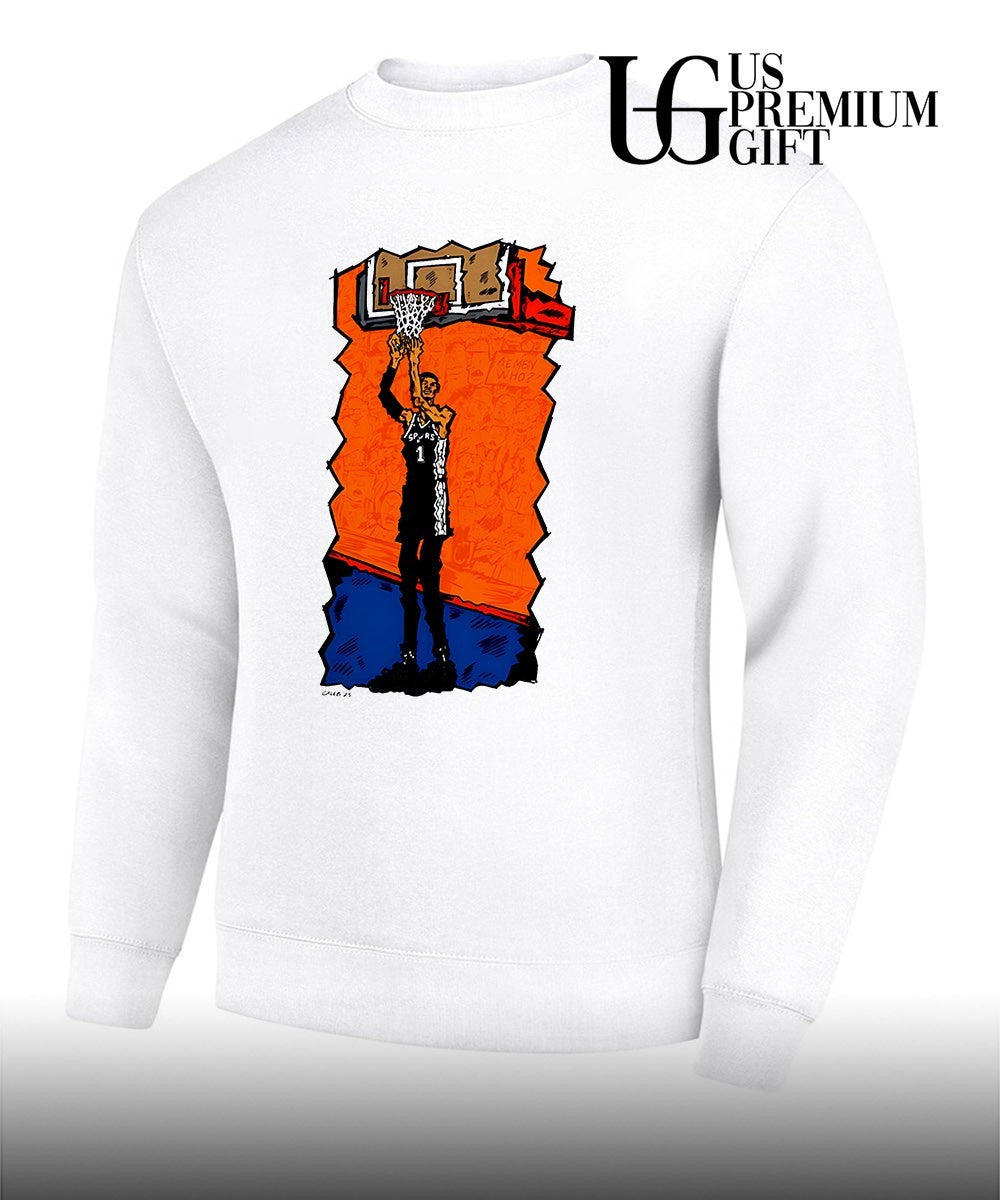 San Antonio Spurs Victor Wembanyama Game 03 Dunk Alien Who Doodle shirt Unisex
