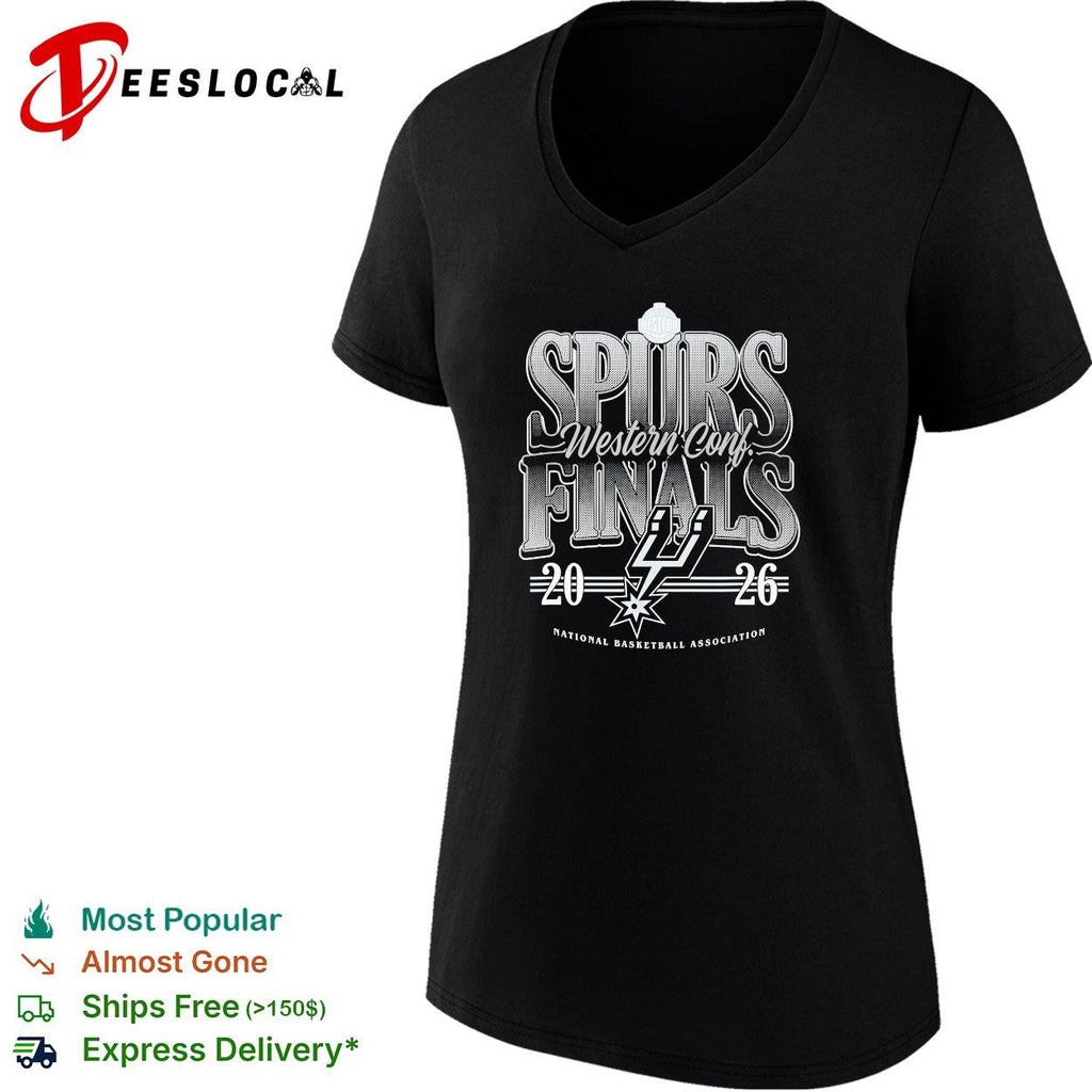 San Antonio Spurs Western Conf Finals 2026 National Basketball Association shirt Unisex