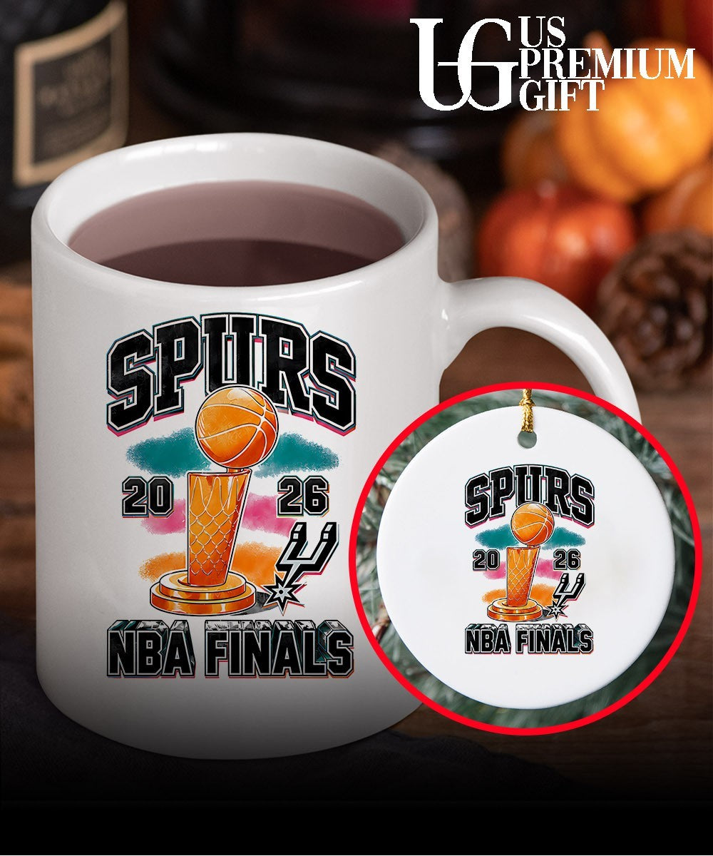 San Antonio Spurs basketball 2026 NBA Finals trophy spray paint shirt Unisex