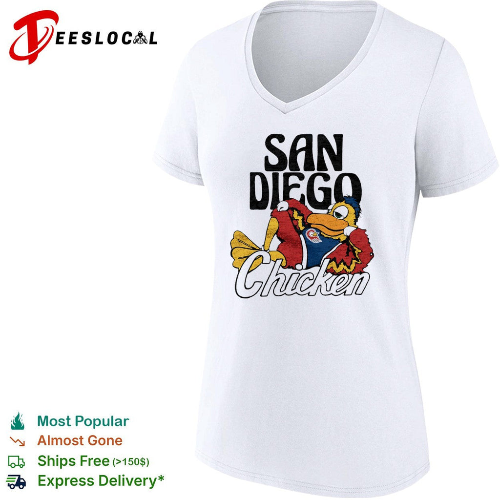 San Diego Chicken mascot logo shirt Unisex