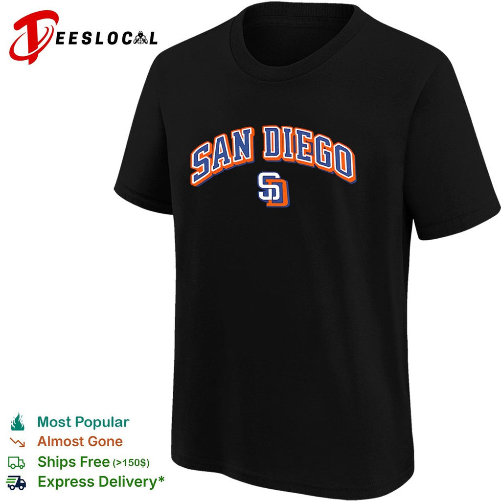 San Diego Padres SD logo shirt Unisex