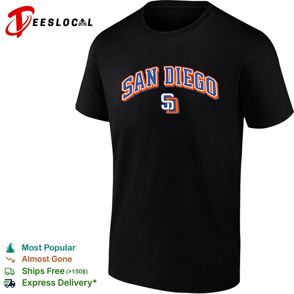 San Diego Padres SD logo shirt Unisex