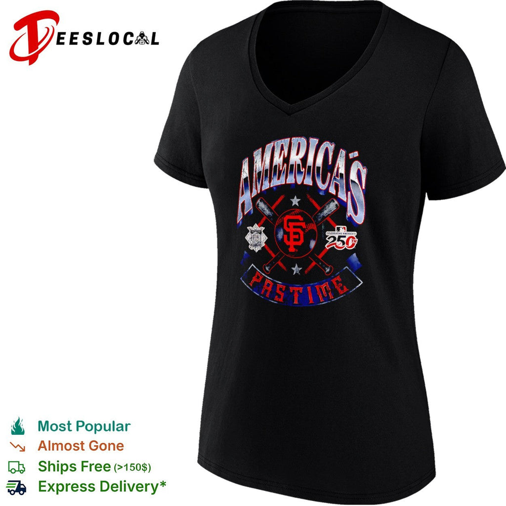 San Francisco Giants America’s Pastime Celebrating America’s 250th Anniversary shirt Unisex