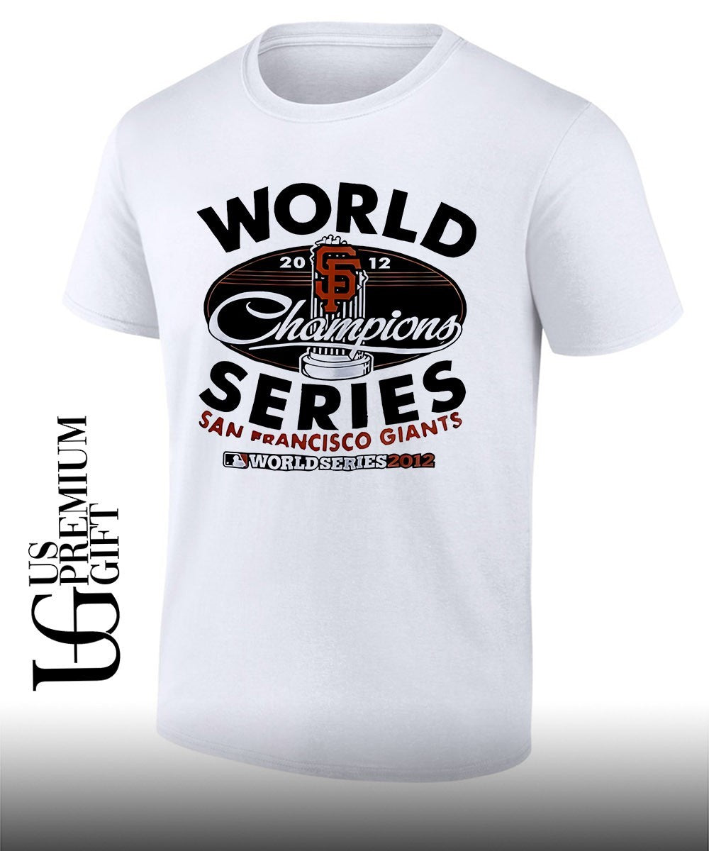 San Francisco Giants World Series champions 2012 baseball trophy shirt Unisex