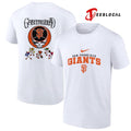 San Francisco Giants x Grateful Dead bear mascot shirt Unisex