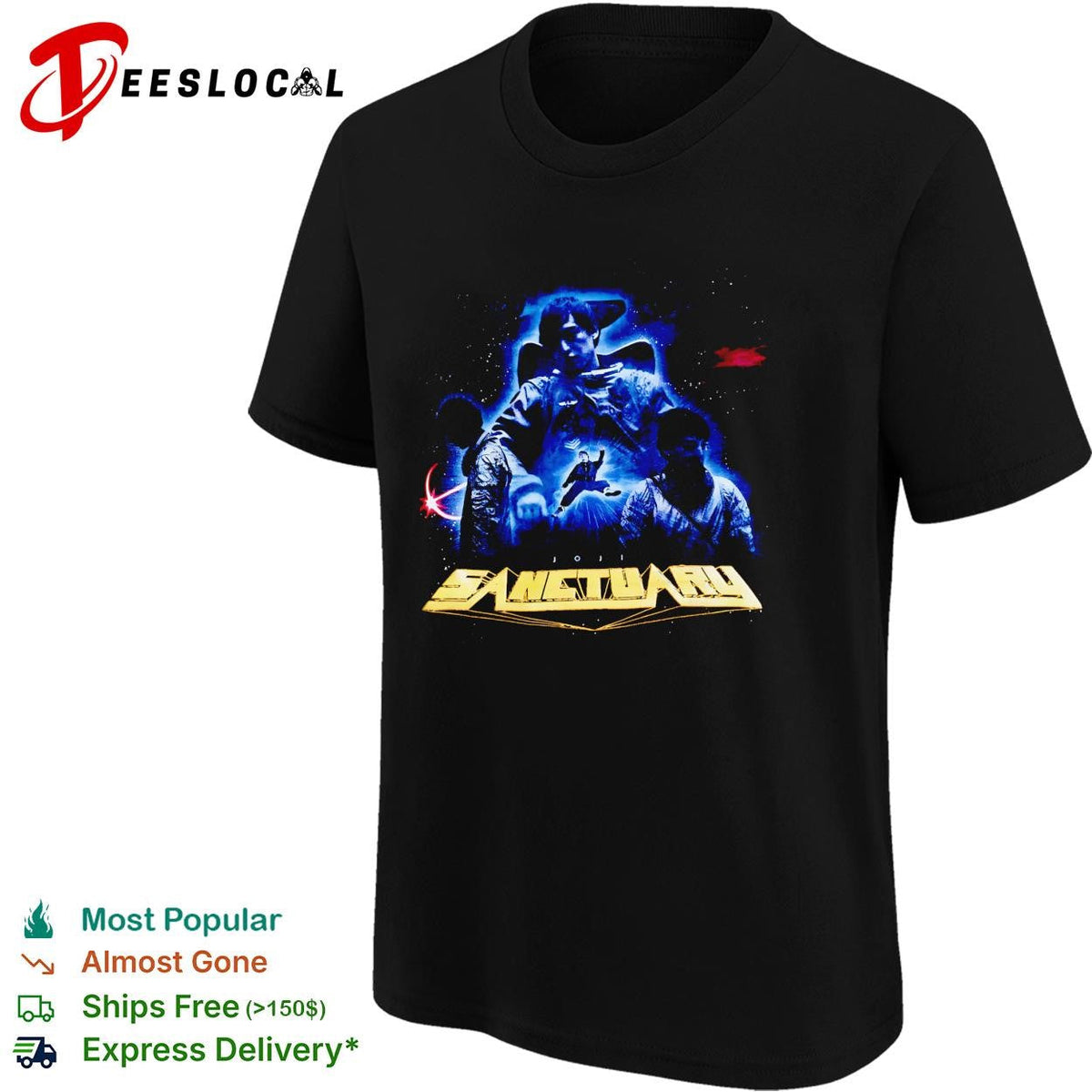 Sanctuary sci-fi space warriors armor battle dark graphic shirt Unisex