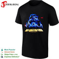Sanctuary sci-fi space warriors armor battle dark graphic shirt Unisex